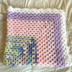 Hand Crocheted Baby Blanket